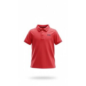 Under Armour Youth Boys' Performance Polo Red S HeatGear Moisture Wicking
